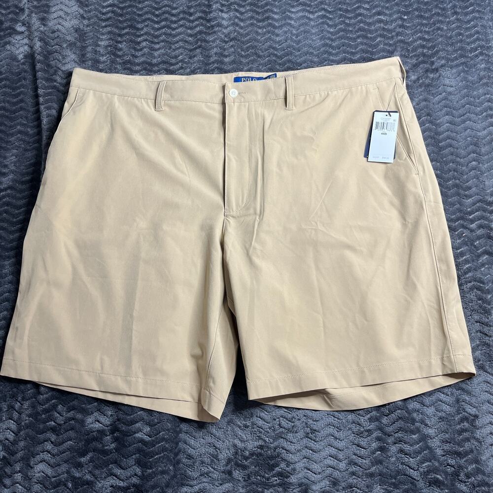 Polo Ralph Lauren Shorts Mens 44 Beige Chino Lightweight Performance NWT